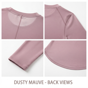T-shirt de compression pour femme à prix réduit – Coupe ajustée athlétique pour le sport, l'entraînement, la gym, la course et les activités sportives - Product Image 3
