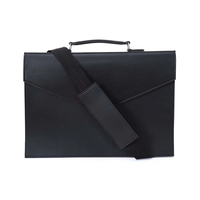 Maletín Bandolera de Cuero Genuino, Resistente y Portátil, para Laptop, con Logotipo Personalizado, para Oficina, de Gran Capacidad (18 Pulgadas)