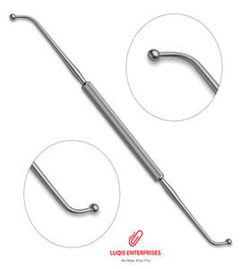 Elevador de Septum Kistner con Extremo Esférico, Instrumento Quirúrgico de Doble Extremo para ORL, Elevador Nasal para Rinoplastia, Herramienta de Acero Inoxidable - Product Image 4