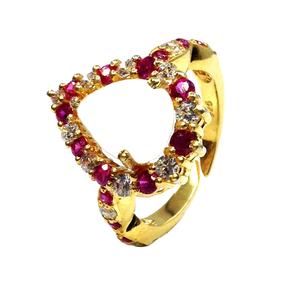 Wedding Wear 925 Sterling Silver Fashionable Jewelry Supplier Drop Shape Opal Gemstone <b>Adjustable</b> <b>Ring</b> - Product Image 1