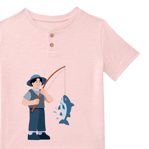 Camisetas al por Mayor 100% Algodón Estampadas para Niños, Ropa Infantil 2026, Moda Casual, Tejidas, Manga Corta - Product Image 5