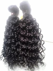 Extensiones de Cabello Humano Virgen Remy Ondulado, Doble Trama a Máquina, Color Natural, Paquete de 4 oz, Proveedor Indio Seven - Product Image 2