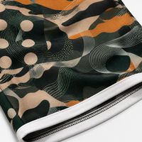 Ensemble de t-shirt et short pour homme personnalisé, imprimé camouflage, séchage rapide, 2 pièces, vêtements de sport d'été, respirant, polyester, sublimation
