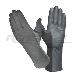 Nomex Tactical <b>Gloves</b> Gray Color Lightweight Long Cuff <b>Gloves</b> Industrial Safety OEM Bulk Heat Protection Fire Resistant <b>Gloves</b> - Product Image 1