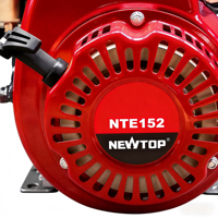 Moteur à essence 4 temps 98cc 152F 1,8KW 2,5hp à démarrage par lanceur, anti-vibration, couple élevé pour pompe à eau, débroussailleuse, karting