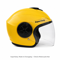 Casque de moto unisexe de luxe personnalisé en PP pour les trajets quotidiens, casque de moto de qualité supérieure, universel quatre saisons