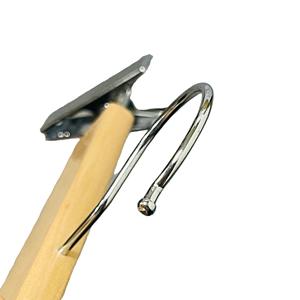 ไม้แขวนแบบคลิปทำจากไม้สนทนทานไม้สำหรับแขวนกางเกงทำจากผู้จำหน่ายในเวียดนาม - Product Image 5