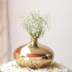 Jarrón Decorativo de Metal de Alta Gama para Mesa, Florero Moderno para Proyectos de Diseño de Interiores - Product Image 3