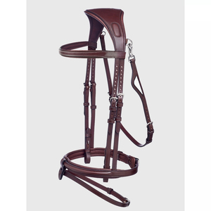 Bridon et harnais de cheval western en acier inoxydable, orné de motifs floraux, fait main, pour chevaux de taille Cob, personnalisable - Product Image 3