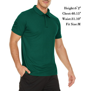 Men's Hot Selling 100% Cotton Wholesale Custom Printed Embroidery Short Sleeve Polo Shirts Golf Clothing for Man Polo T-Shirt - Product Image 2