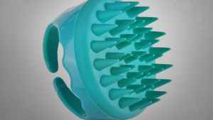 เครื่องนวดศีรษะขนาดใหญ่คุณภาพสูง ทนทาน กันน้ำ ไม่ใช้ไฟฟ้า สำหรับใช้ในบ้าน ช่วยดูแลการเจริญเติบโตของเส้นผม ขนแปรงพลาสติกนุ่ม - Product Image 2