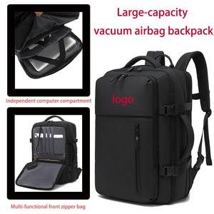 Sac à dos tactique Oxford à compression sous vide avec pompe à air, port USB, étanche, antivol, en polyester, 36-56L, pour affaires et voyages 2026 - Product Image 6