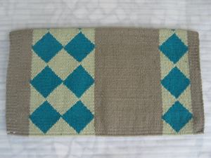 Diamond Pattern New Zealand Wool Saddle <b>Blanket</b> Western Horse Pad <b>Thick</b> Soft Durable Breathable Equestrian Riding Saddle Cloth - Product Image 6