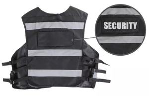 Pakistan fabricant sécurité haute visibilité gilet réfléchissant fermeture éclair avant prix bon marché gilets de sécurité Hi Viz gilet tactique - Product Image 5