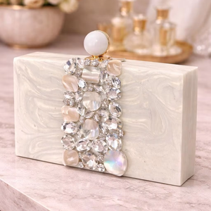 Bolso de Mano de Resina con Diseño Indio Antiguo, Bolso de Moda para Mujer, Hecho a Mano, Rectangular, Precio Competitivo, Regalos y Recuerdos - Product Image 1