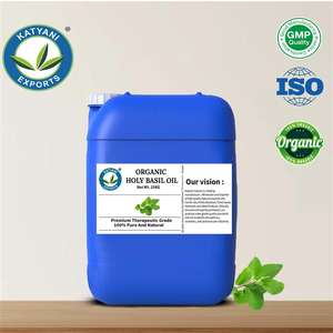 Aceite Esencial de Albahaca Sagrada Orgánica, Extracto Puro de Hojas para Productos de Cuidado de la Piel y Bienestar, Grado Terapéutico, Proveedor Mayorista - Product Image 4