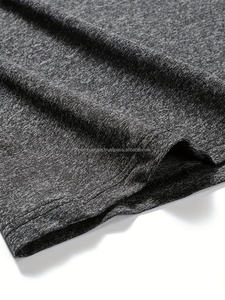 T-shirt en coton de qualité supérieure pour hommes, logo personnalisé, polos longs et lourds, polos pour hommes - Product Image 2