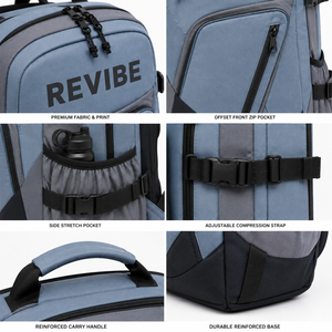 Custom Trekking <b>Backpack</b> <b>Large</b> Capacity Hiking Camping Travel Gear Bag OEM ODM Wholesale Manufacturer - Product Image 3
