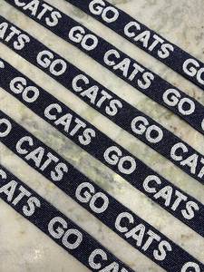 Correa con cuentas Go Cats, correas para bolsos universitarios, correas con cuentas, correas para el día del partido, correas para bolsos, estado de Kentucky - Product Image 3
