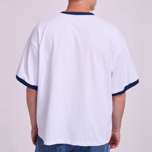 Chemise unisexe à col côtelé, coupe classique, été, polyester/coton, toile unie, décontractée, respirante, séchage rapide, nouvelle arrivée, vêtement tendance - Product Image 2