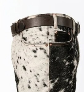 <b>Women</b> Cowhide <b>Leather</b> <b>Shorts</b> Genuine Hide High Waist Classic Fashion Streetwear Casual Designer Style Custom OEM Factory - Product Image 5