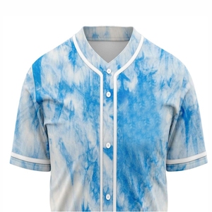 Maillot de baseball respirant sublimé, tissu anti-humidité, uniforme d'équipe personnalisé, résistant à la décoloration, chemise imprimée numériquement - Product Image 5