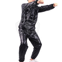 Servicio OEM, Traje de Sauna para Hombre Personalizable, Transpirable, de Alta Calidad, Último Diseño, Hecho en Pakistán, Material de Poliéster, Venta al Por Mayor
