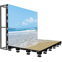 Pantalla LED de Alquiler para Fiestas con Servicio Frontal y Soporte de Instalación Rápida