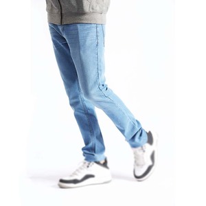 Pantalon en jean noir classique pour homme, coupe droite, délavé anthracite, printemps-été, décontracté, streetwear, écologique, résistant à la décoloration - Product Image 3