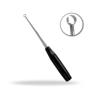 เครื่องมือผ่าตัดกระดูกสันหลังแบบวงแหวน ขนาด 10 นิ้ว ยี่ห้อ American Ring Curettes สำหรับศัลยกรรมประสาท - Product Image 1