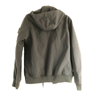 Men's <b>Camouflage</b> Fleece Hooded Jacket Zipper Closure Waterproof Windproof Casual Regular Fit 100% Cotton Material Winter Wear - Product Image 5