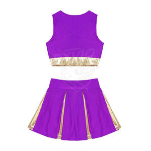 ชุดเชียร์ลีดเดอร์ใหม่มาแรง ผลิตจากโพลีเอสเตอร์ 100% คุณภาพสูงจากผู้ผลิตชั้นนำ - Product Image 4