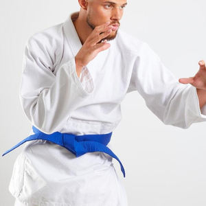 Uniforme de Judo y Artes Marciales para Adultos, 100% Algodón, Resistente a la Encogimiento, Corte Recto, con Logotipo Personalizado Impreso por Transferencia de Calor, Venta al Por Mayor - Product Image 3