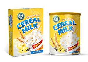 Céréales lactées saines et nutritives pour bébés, en gros, meilleur prix, 400g en conserve, échantillon gratuit, fabricant OEM ODM VINUT TRUST - Product Image 1