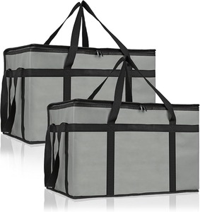 Sacs isothermes pour la livraison de nourriture, sacs de livraison de pizza XXXL, sac isotherme grande capacité pour garder les aliments au chaud lors des courses - Product Image 6