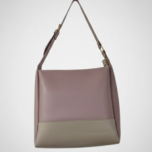 Bolso de Hombro de Cuero Genuino para Mujer, Estilo Lujoso para Uso Diario |   Bolso de Mano de Cuero Premium Hecho a Mano |   Elegante Bolso de Mano para Dama en Dos Tonos - Product Image 4