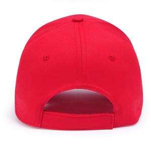 Gorra de béisbol deportiva de poliéster con diseño de gorra roja y azul para papá - Product Image 5