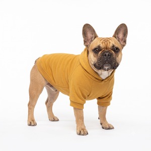 <b>Pet</b> Zip Solid Color Classic Stars Moons Embroidered Patch <b>Brushed</b> Fleece Hoodie Jacket Machine Wash Durable Trendy New Stylish - Product Image 6