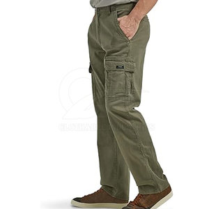 Flat Front Plus Size <b>Men</b> Pants with Pockets Casual <b>Stretch</b> Trousers for Plus Size In Adult Size Pant - Product Image 2