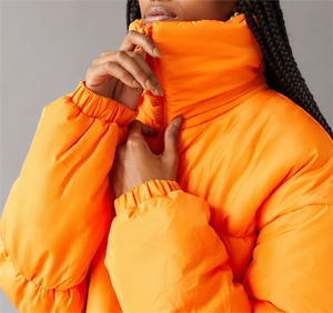 Wholesales Price Women Winter Short Padded Puffer <b>Coats</b> Jackets Outwear Thick Padding Puffer Jackets With Hood - Product Image 2