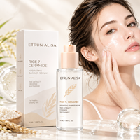 Sérum Visage Éclat ETRUN ALISA : Booster de Teint au Riz et Céramide 7, Hydratant, Atténue les Taches Brunes, Répare la Barrière Cutanée (OEM/ODM)