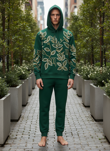 Sweat à capuche unisexe en molleton bouclette 380 g/m² pour l'automne, qualité supérieure 2026, personnalisable avec impression sérigraphiée, 100 % coton, vente en gros - Product Image 5