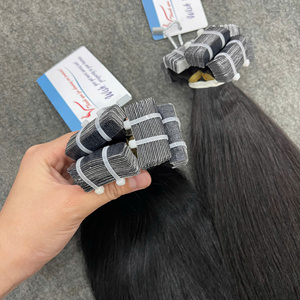 ต่อผมแบบเทปอินสีดำธรรมชาติขายดีอันดับต้นๆ – ผมแท้คุณภาพพรีเมียม ไม่หลุดร่วง - Product Image 6