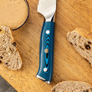 Edge Master Custom Handmade Forged Damascus Steel Serrated <b>Bread</b> Kitchen <b>Knife</b> Ambidextrous Wood Handle Dishwasher Safe - Product Image 2