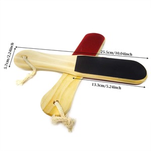 Limas de madera para pies, exfoliante para pies, elimina callosidades y piel muerta, herramienta de pedicura, masajeador de pies para el hogar, removedor de callosidades de doble cara - Product Image 3