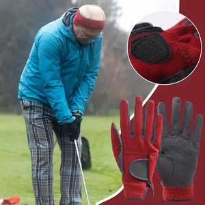 Gant de golf DARIB IMPEX pour droitier, noir, en microfibre, coupe-vent, antidérapant, fermeture auto-agrippante, unisexe, à enfiler - Product Image 6