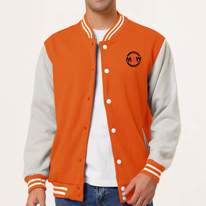 Veste d'hiver pour homme à manches longues, col montant, design tendance, haute qualité, best-seller, veste de baseball personnalisée - Product Image 2