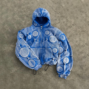 Wholesale Heavyweight Fleece Hoodie Factory Premium Bulk Fleece <b>Zip</b> Hoodies OEM Manufacturing - Product Image 1