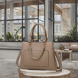 Sac à bandoulière Bateli tendance en PU, style rétro français, grande capacité, avec chaînes, enveloppe, une sangle, 24 - Product Image 2