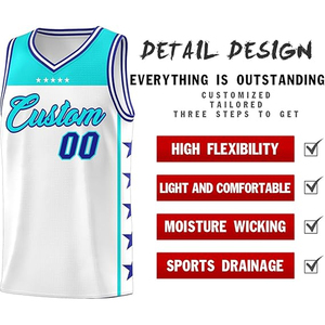 ชุดยูนิฟอร์มบาสเก็ตบอลแบบกำหนดเอง ชุดทีมโรงเรียน/วิทยาลัย เสื้อ กางเกงขาสั้น โลโก้ ชื่อ หมายเลข ชุดกีฬา ชุดฝึกซ้อม โพลีเอสเตอร์ 100% - Product Image 3